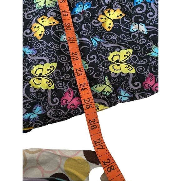 Set of 3 Scrub Tops E Libby Cherokee Uniforms Workwear Career Healthcare Work Me - Picture 10 of 14